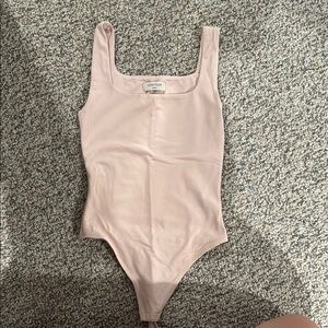 Aritzia Pink Bodysuit One Piece